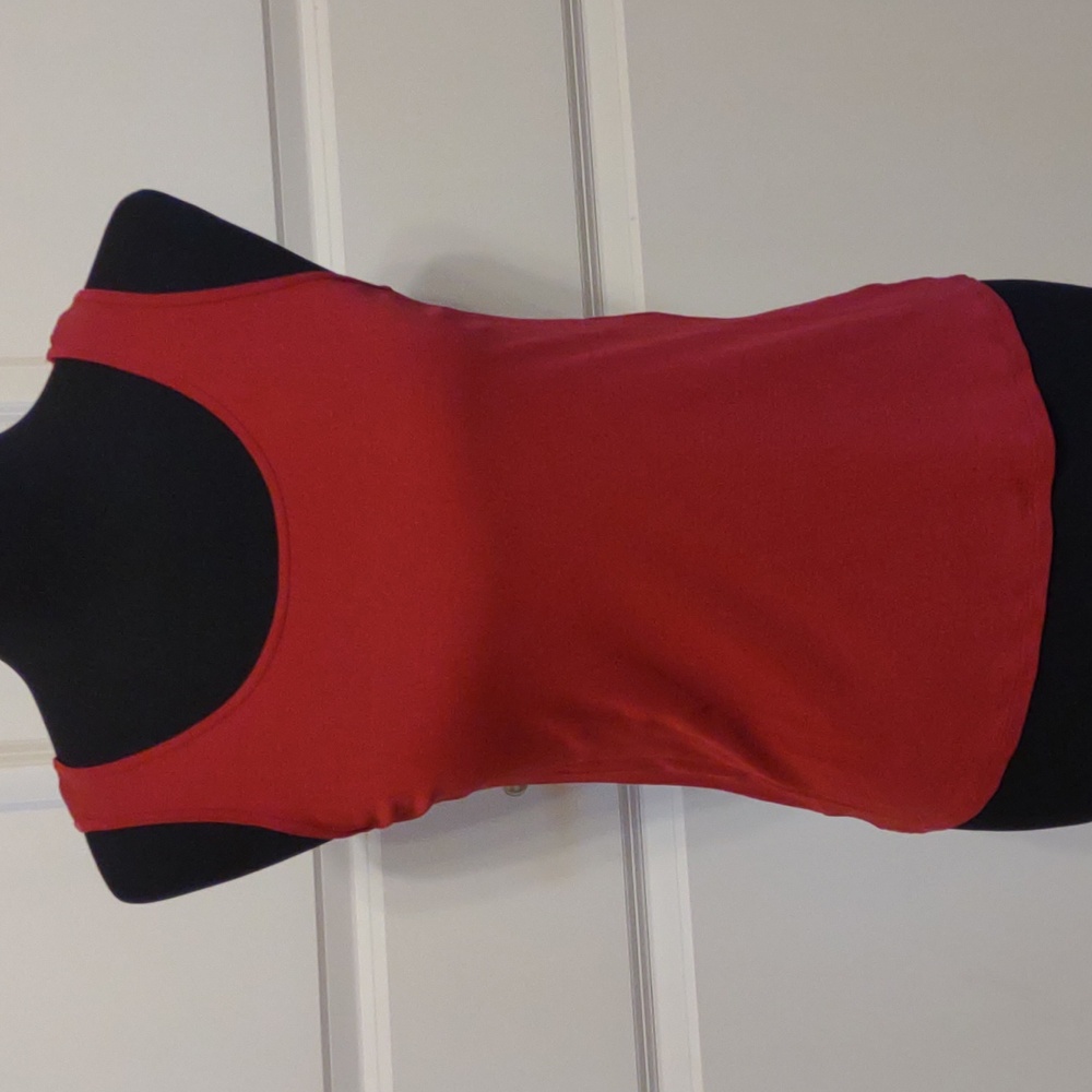 Stunning Samuel Dong Red Fitted Jacket and Tank EUC - Picture 8 of 8